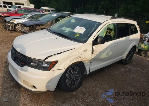 2018 Dodge Journey Se z USA, uszkodzony, nr VIN 3C4PDCAB6JT152275